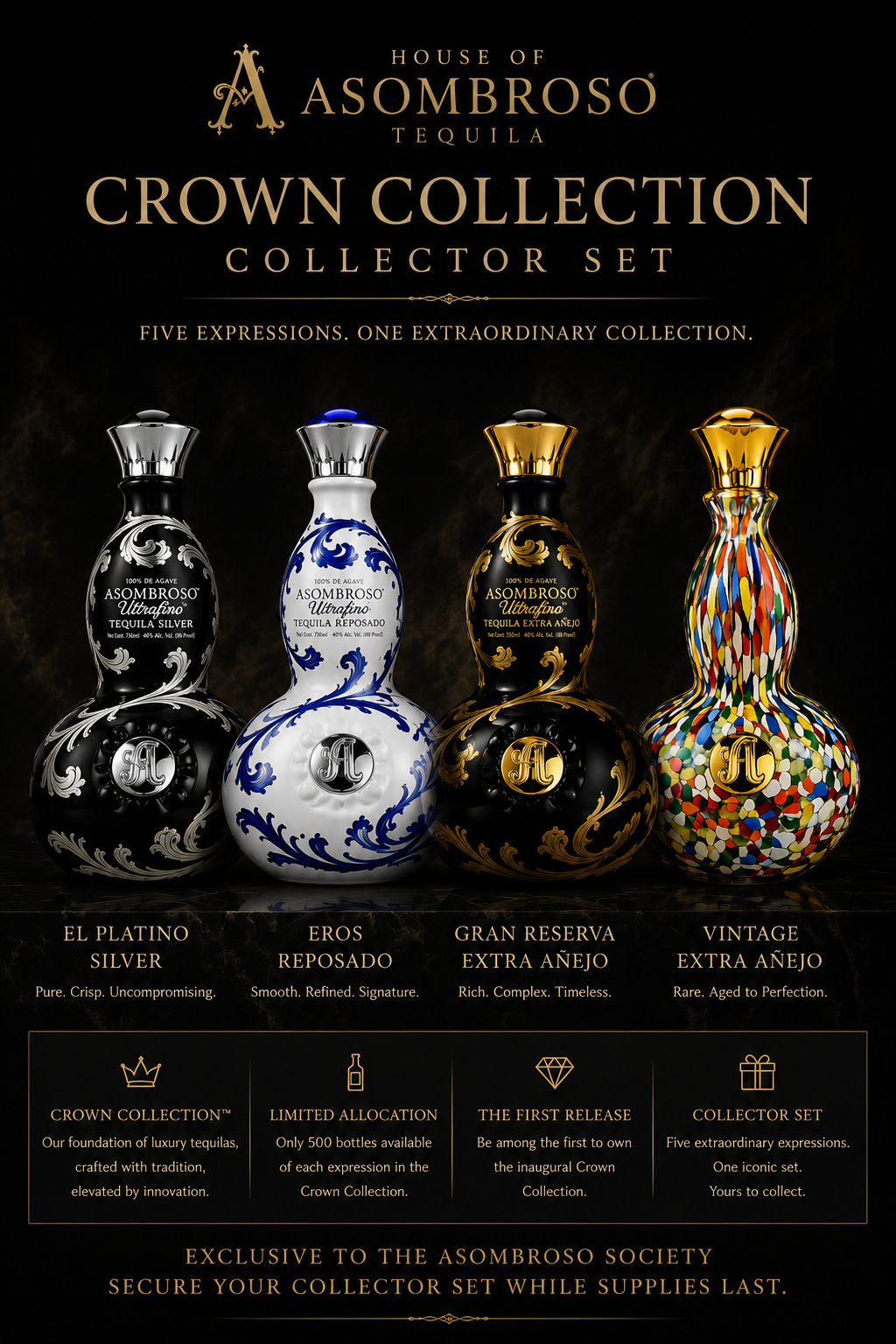 CROWN COLLECTION COLLECTOR SET