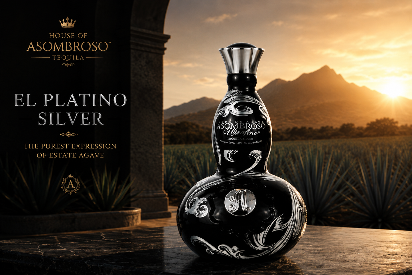 EL PLATINO SILVER 750ML